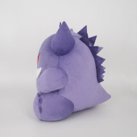 Officiële Pokemon knuffel squishy Gengar knuffel kussen 31cm, San-ei Potehagu